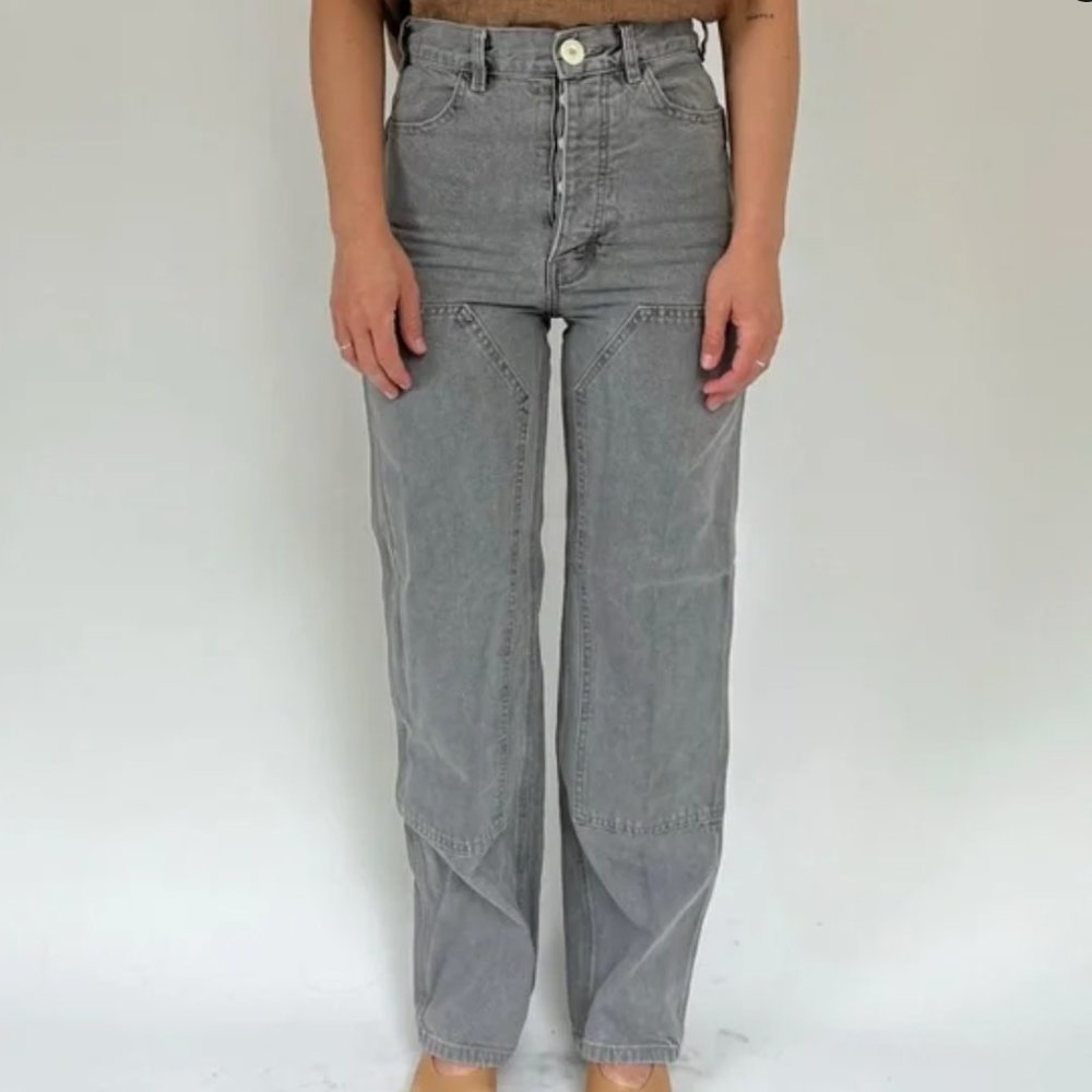 JESSE KAMM Patchfront Handy Pants GREY